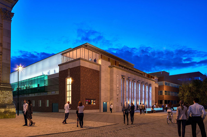 CGI of how the completed Civic Hall will look - Wolverhampton Council